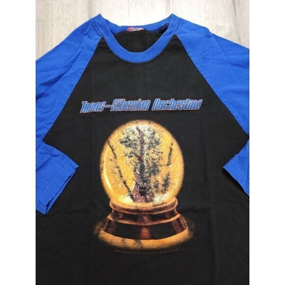Vintage Trans Siberian Orchestra 2005 Tour 3/4 Sleeve T Shirt Men Medium / Large - Picture 3 of 6